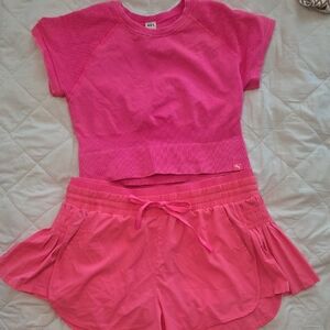 JoyLab Hot Pink Active Crop Top